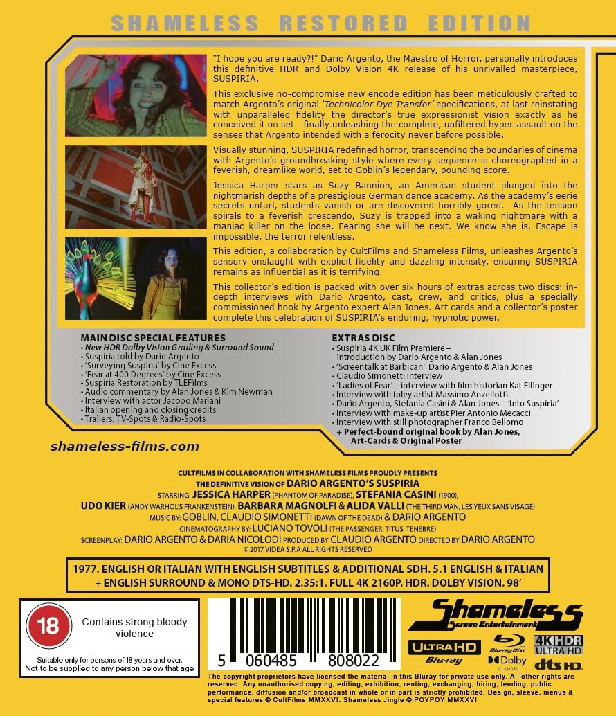 Suspiria [4K UHD Blu-ray] 6