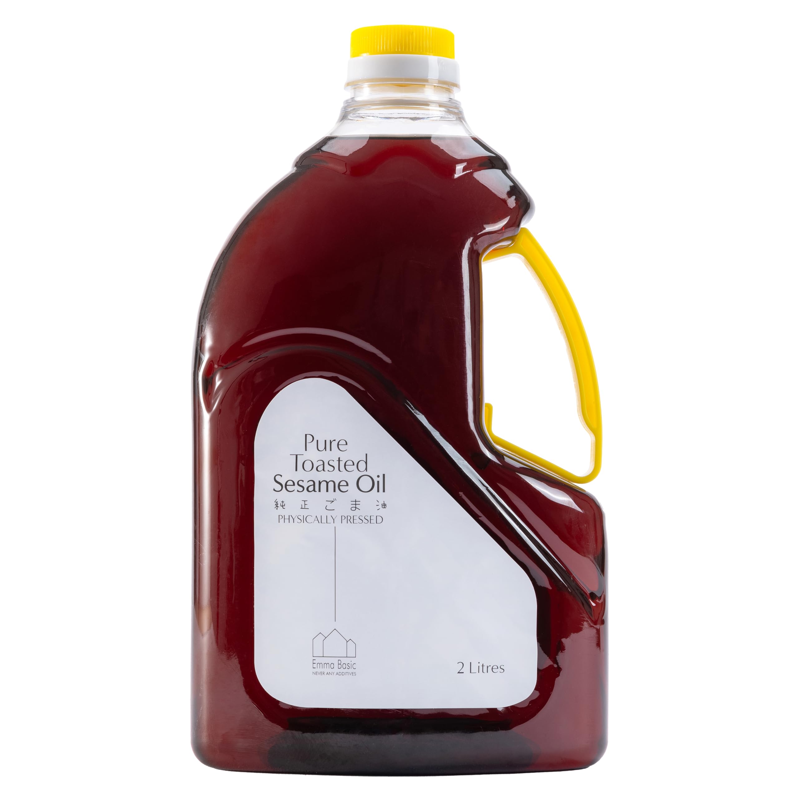 Emma Basic 100% Pure Toasted Sesame Oil - Rich Flavor | 2 Litre 1