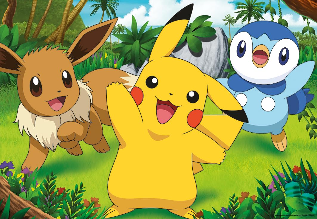 Ravensburger Pokemon Jigsaw Puzzles - 2x 24 Pieces for Kids Age 3+ | FSC Certified Cardboard 2