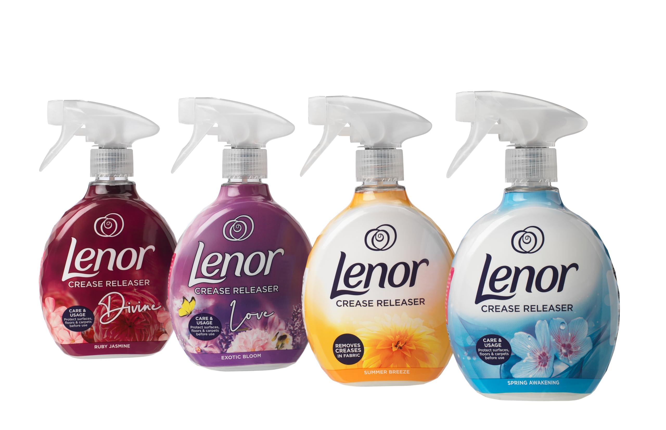Lenor Crease Releaser Spring Awakening Fabric Spray - Reduces Creases & Static | 500 ml 2