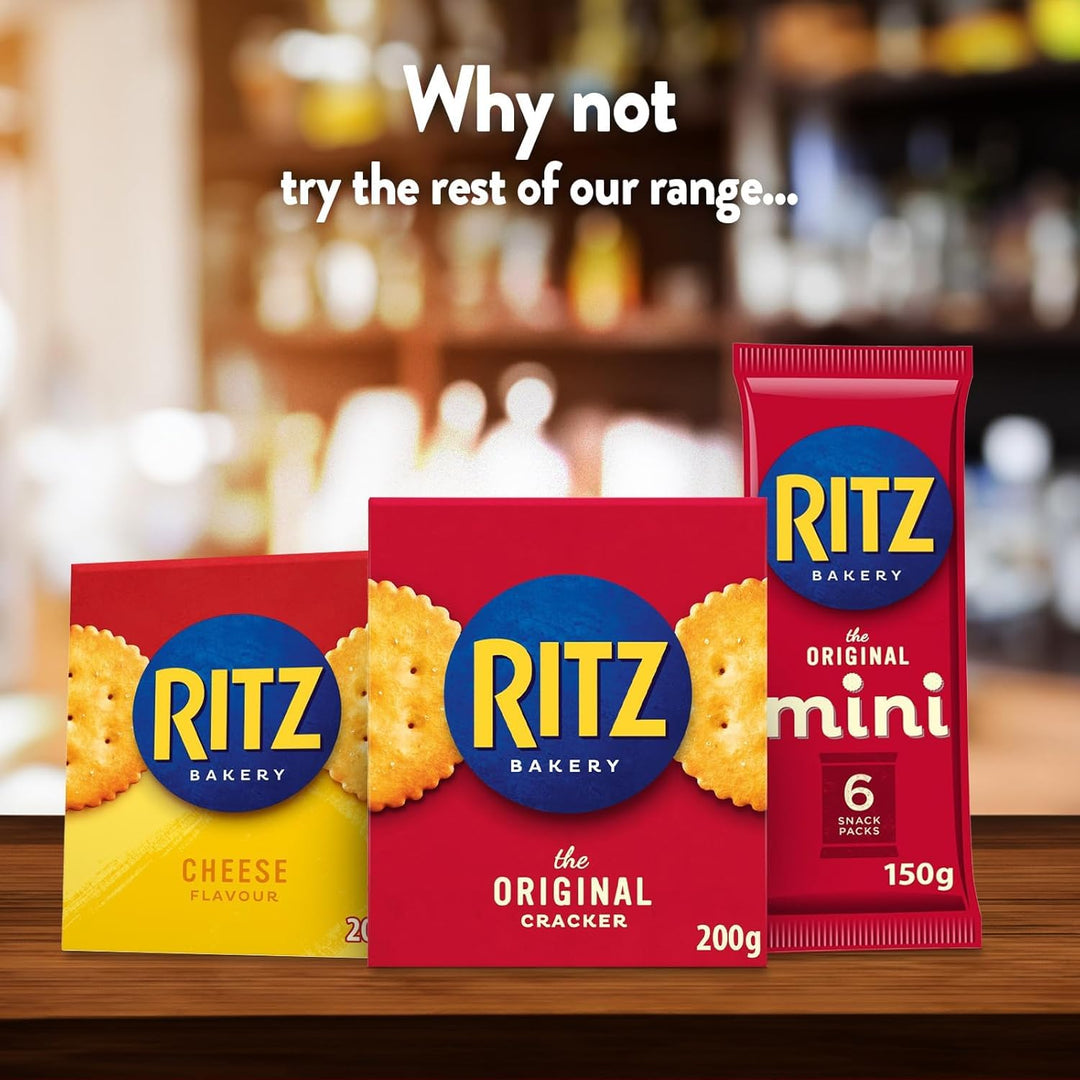 RITZ Cheese Cracker Box, Classic Savoury Crackers Perfect for Snacking