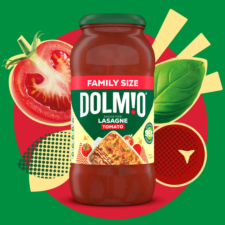 Dolmio Lasagne Red Tomato Sauce Family Size Jar 675g