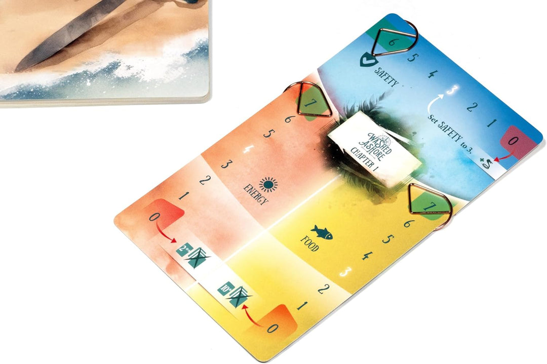 Alley Cat Games Washed Ashore Card Based Choose Your Own Adventure Game
