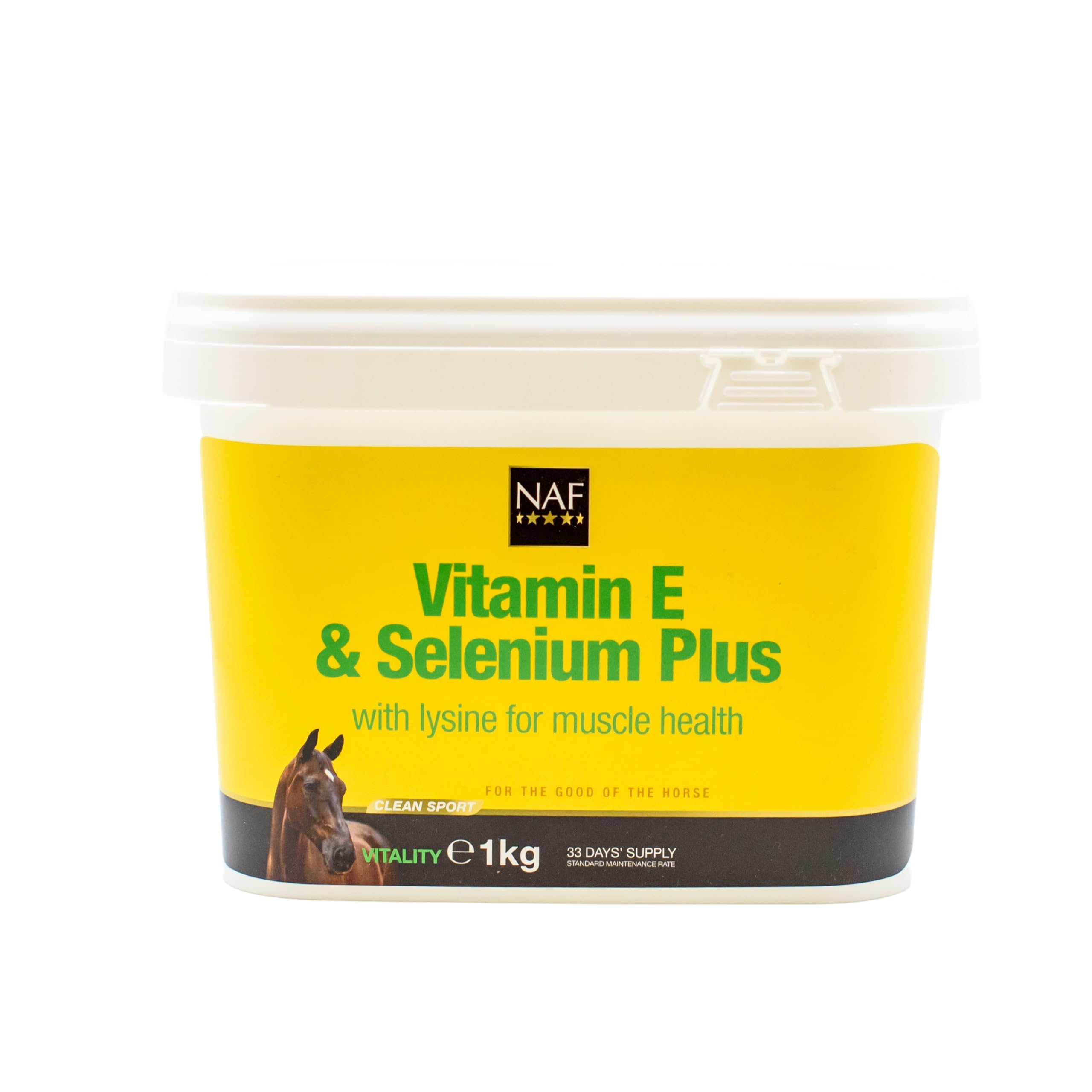 NAF Vitamin E and Selenium Plus Powder - Antioxidant Support for Muscle Health | 1 kg 1
