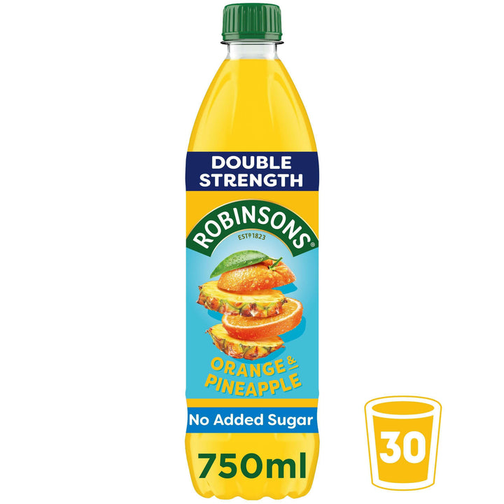Robinsons Fruit Squash - Low Calorie - Double Strength - Orange and Pineapple