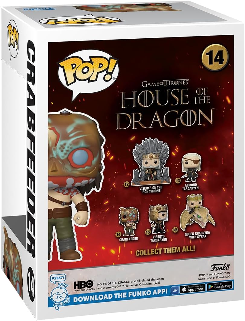 Funko Pop! TV: House of the Dragon - Crab Feeder Vinyl Figure 3