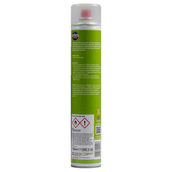 Nilco Power Fresh Smoke Away 750ml Air Freshener & Odour Eliminator