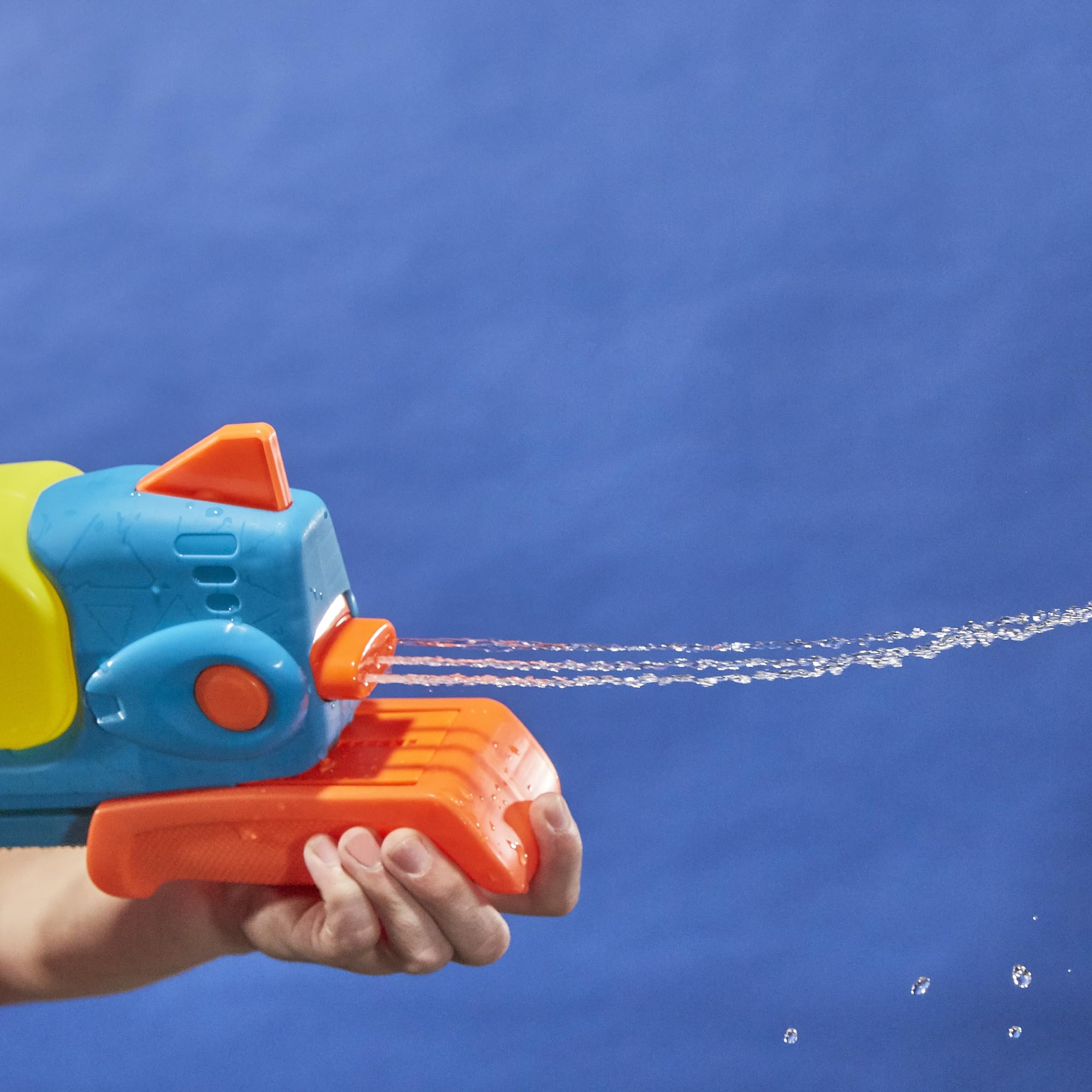 Super Soaker Wave Spray Water Blaster - 887ml Tank Capacity | Ages 6+ | Blue 5