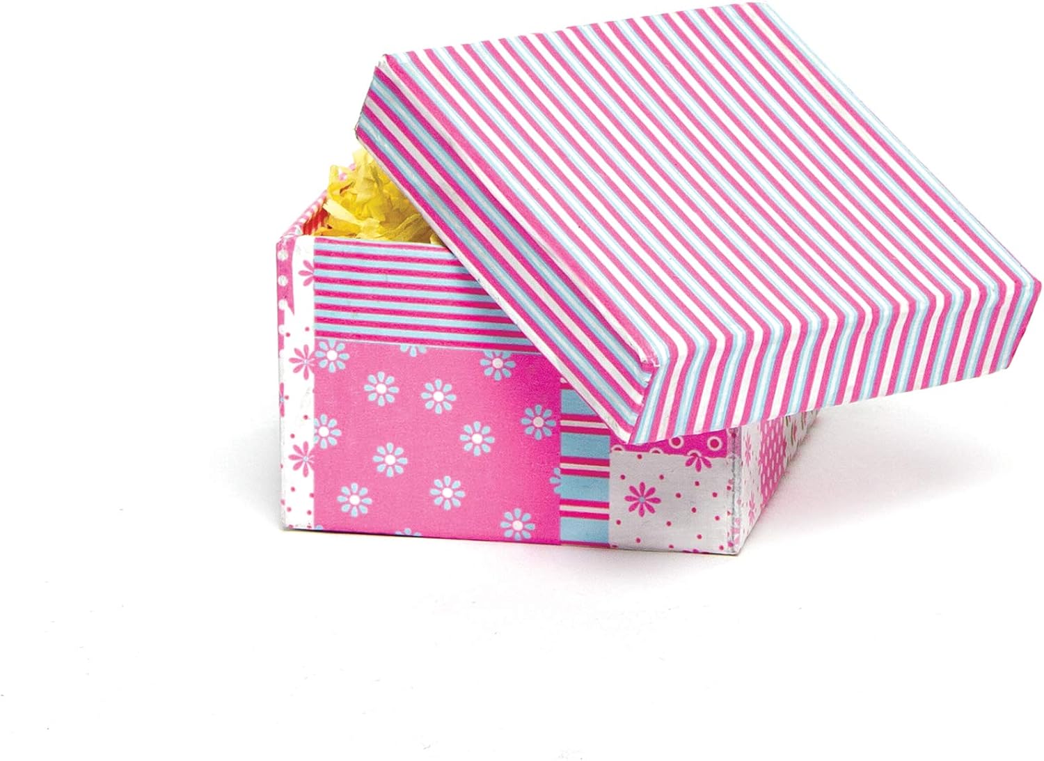 Baker Ross Kids Craft Kit - 6 Blank Wooden Heart-Shaped Boxes for Decorating, Arts & Crafts Activity Set