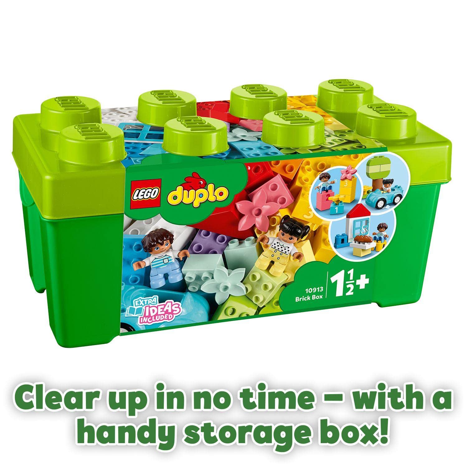 LEGO DUPLO Classic Brick Box Set 10913 - 65 Pieces, Ages 1.5+ 5