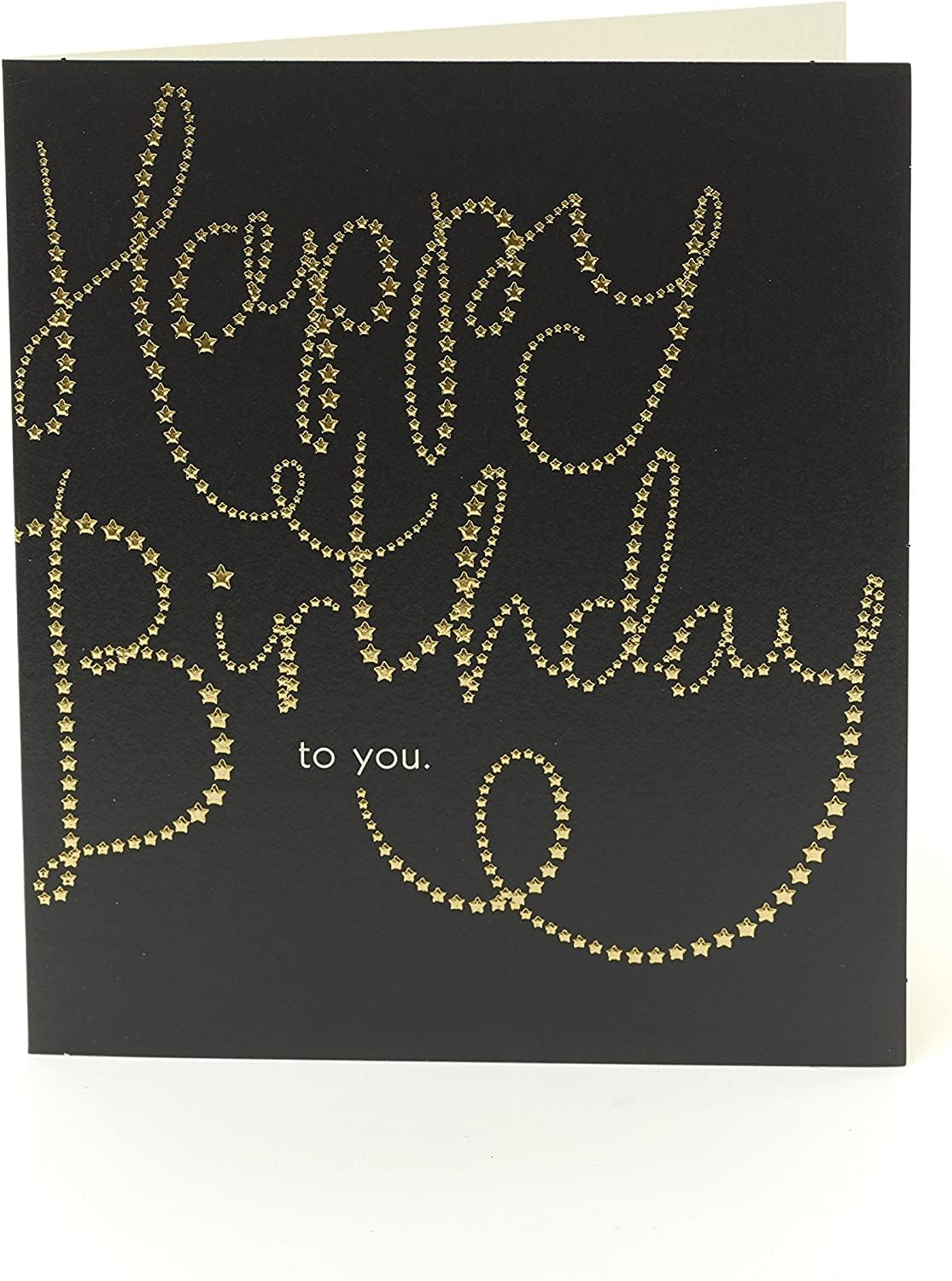 UK Greetings | Birthday Card | Happy Birthday Gifts | Her/Him | Gold Letter 4