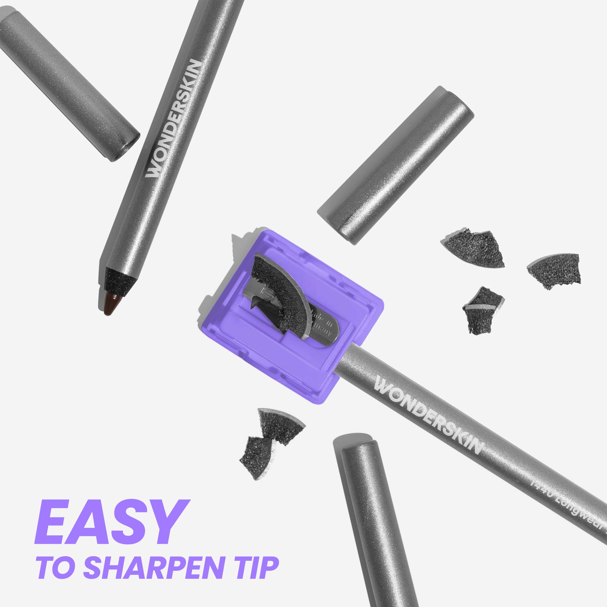 Wonderskin 1440 Longwear Waterproof Eyeliner Pencil - Eggplant 5