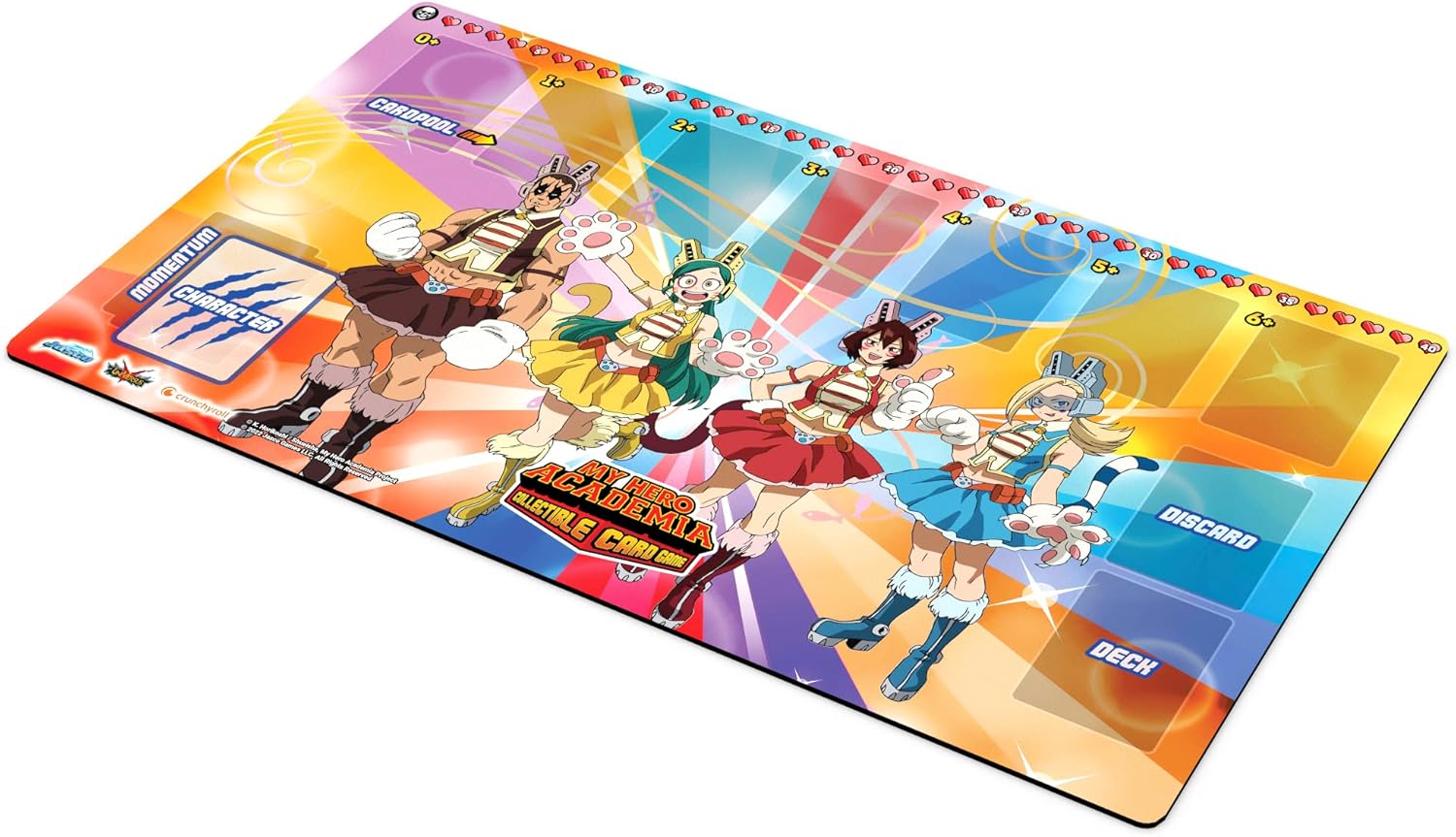 Jasco Games My Hero Academia CCG Wild Wild Pussycats Spielmatte