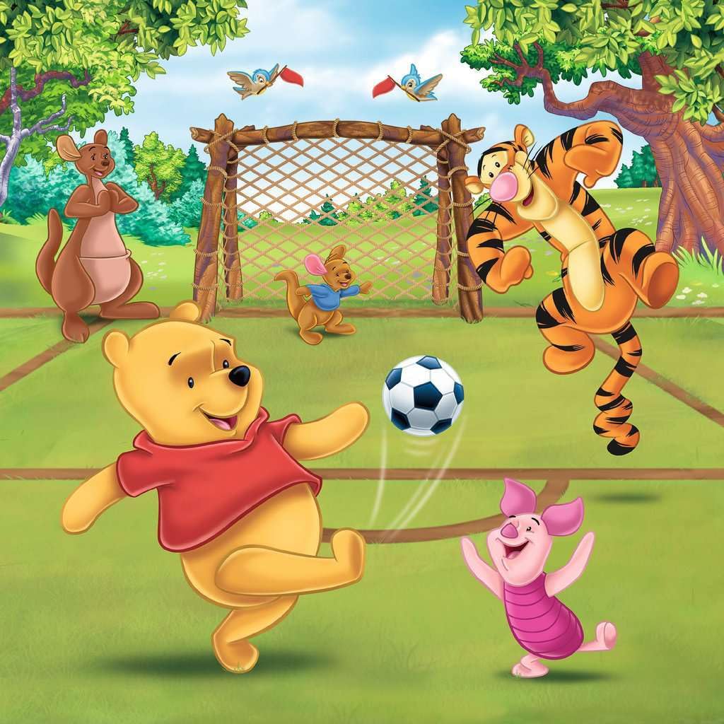 Ravensburger Winnie The Pooh - 3 x 49 Piece Jigsaw Puzzles for Kids Age 5+ 5