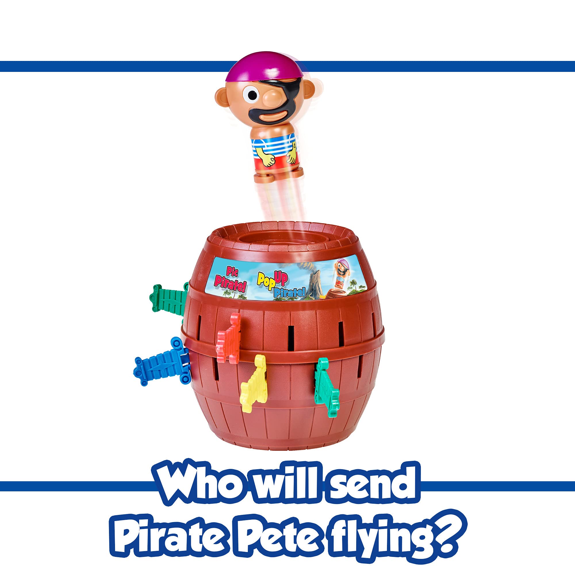 TOMY Pop Up Pirate Classic Children's Action Board Game 6