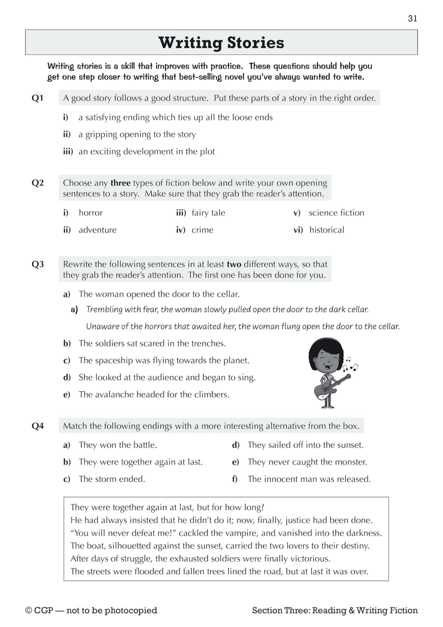 CGP KS3 English Workbook (with answers) - Catch-up & Home Learning | Revised Edition 7
