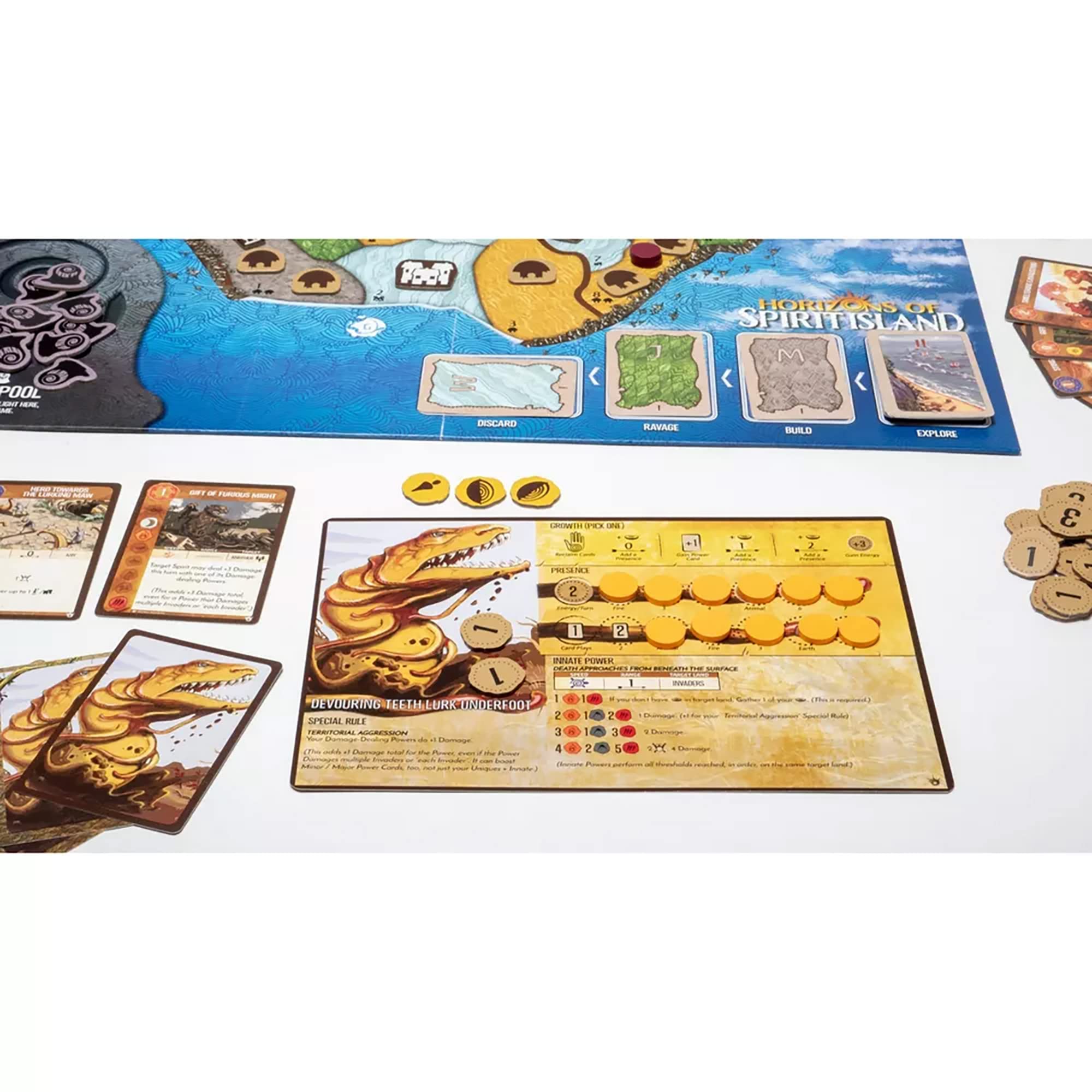Greater Than Games Horizons of Spirit Island Board Game | 1-3 Players | 90 Min Playtime | Ages 10+ 5