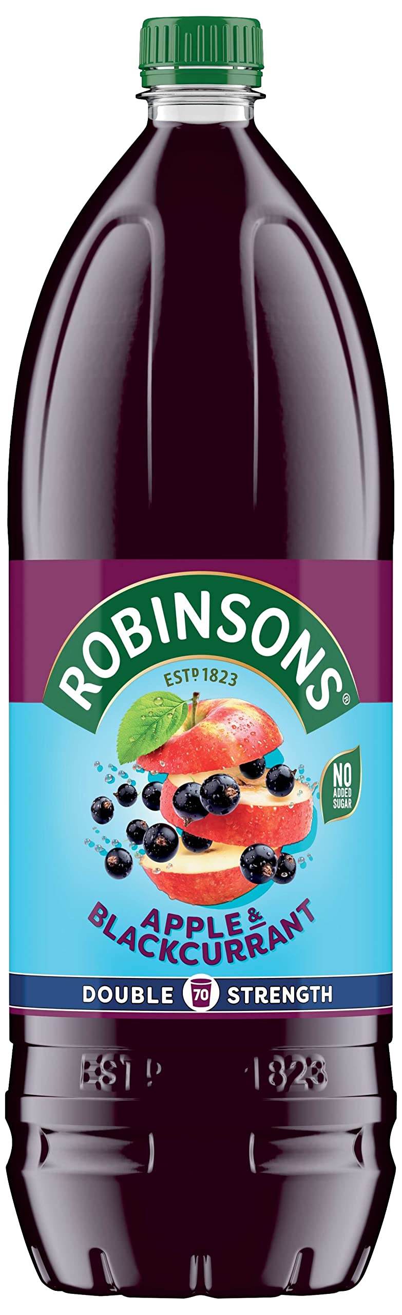 Robinsons Double Strength Apple & Blackcurrant No Added Sugar Squash | 1.75L Concentrate 4