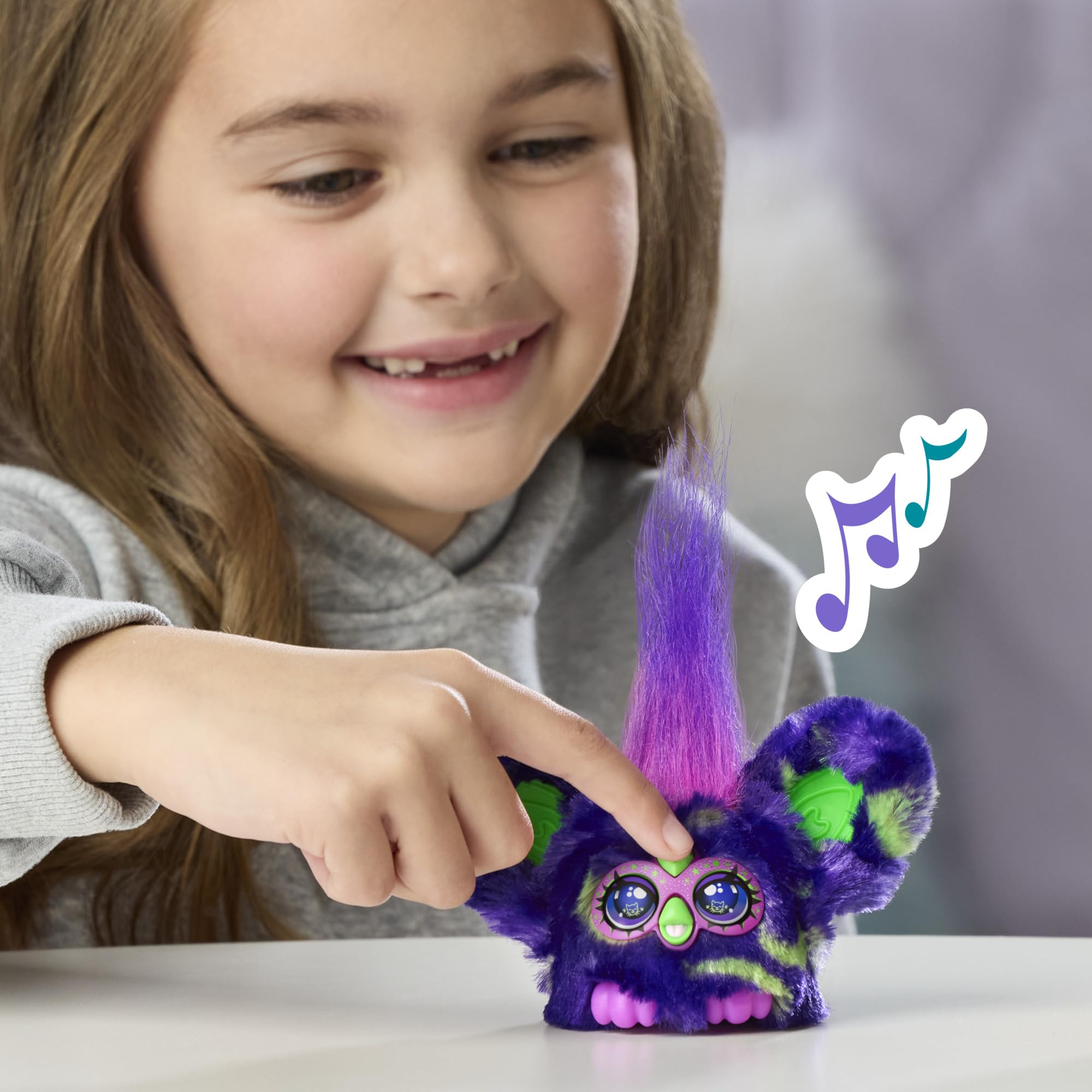 Furby Furbelt 2-Pack Fall - Lila & Orange Electronic Pets for Kids 6+ 2