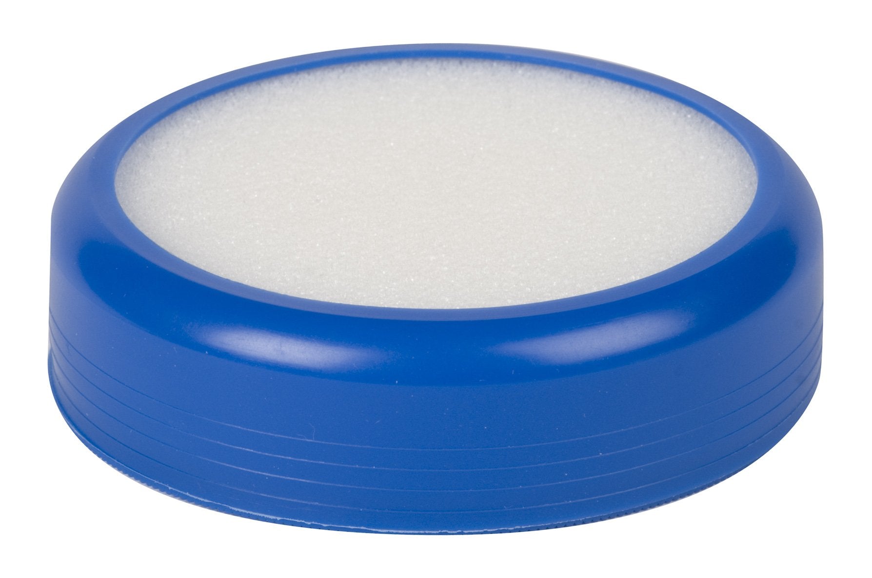 Q-Connect Sponge Damper for Sealing Envelopes | 85mm Diameter | Blue Case 2