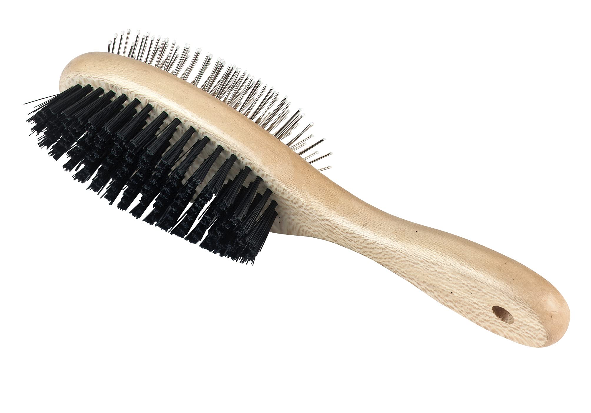 Kerbl Pet B. CARE Double Brush - Detangling | 23 cm Length | Metal Bristles 1