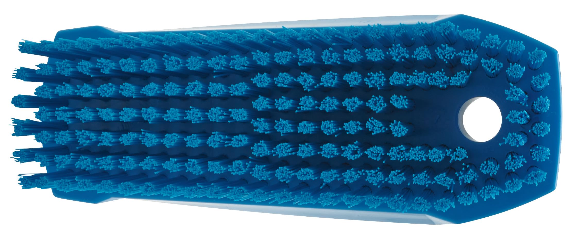 Vikan Hand Brush - Stiff Bristles for Nails & Surfaces | Polypropylene | Blue 3