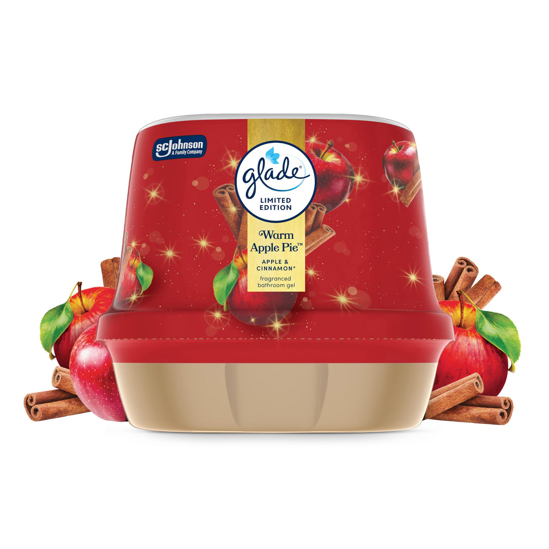 Glade - Warm Apple Pie Fragranced Bathroom Gel Air Freshener