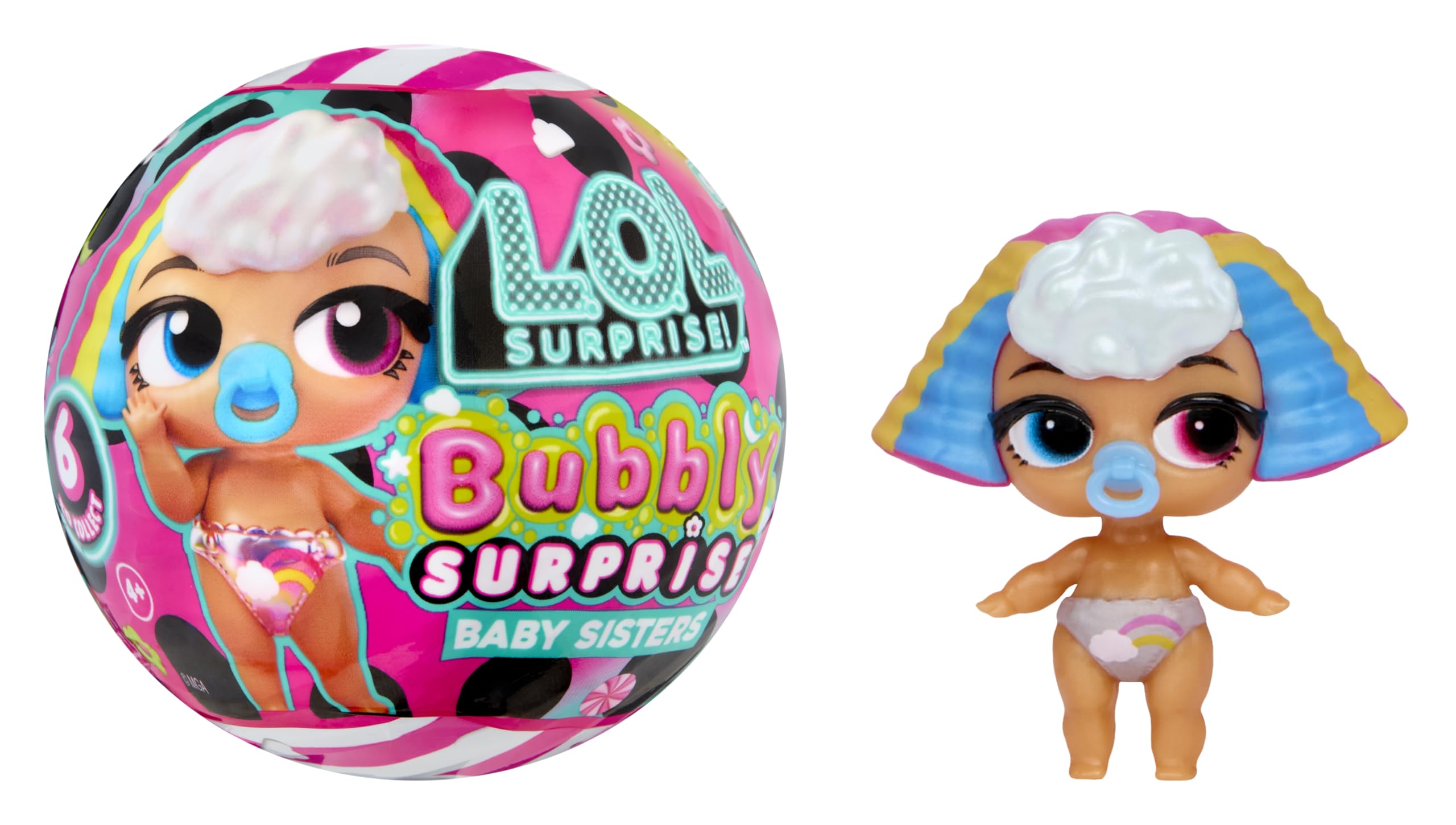 L.O.L. Surprise! Bubbly Surprise Baby Sisters Doll - Colour Change | Ages 4+ 1