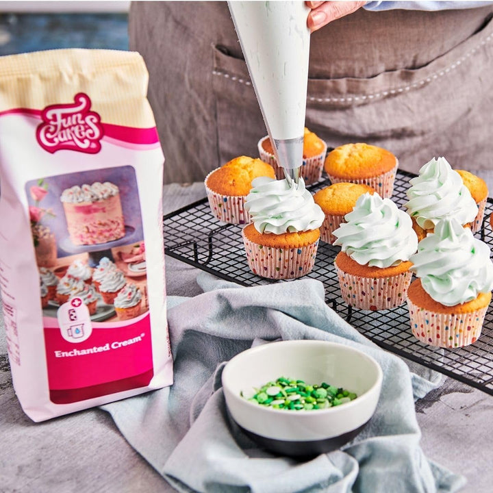 FunCakes - Enchanted Cream Mix for Baking, Easy-to-Use Light & Fluffy Icing