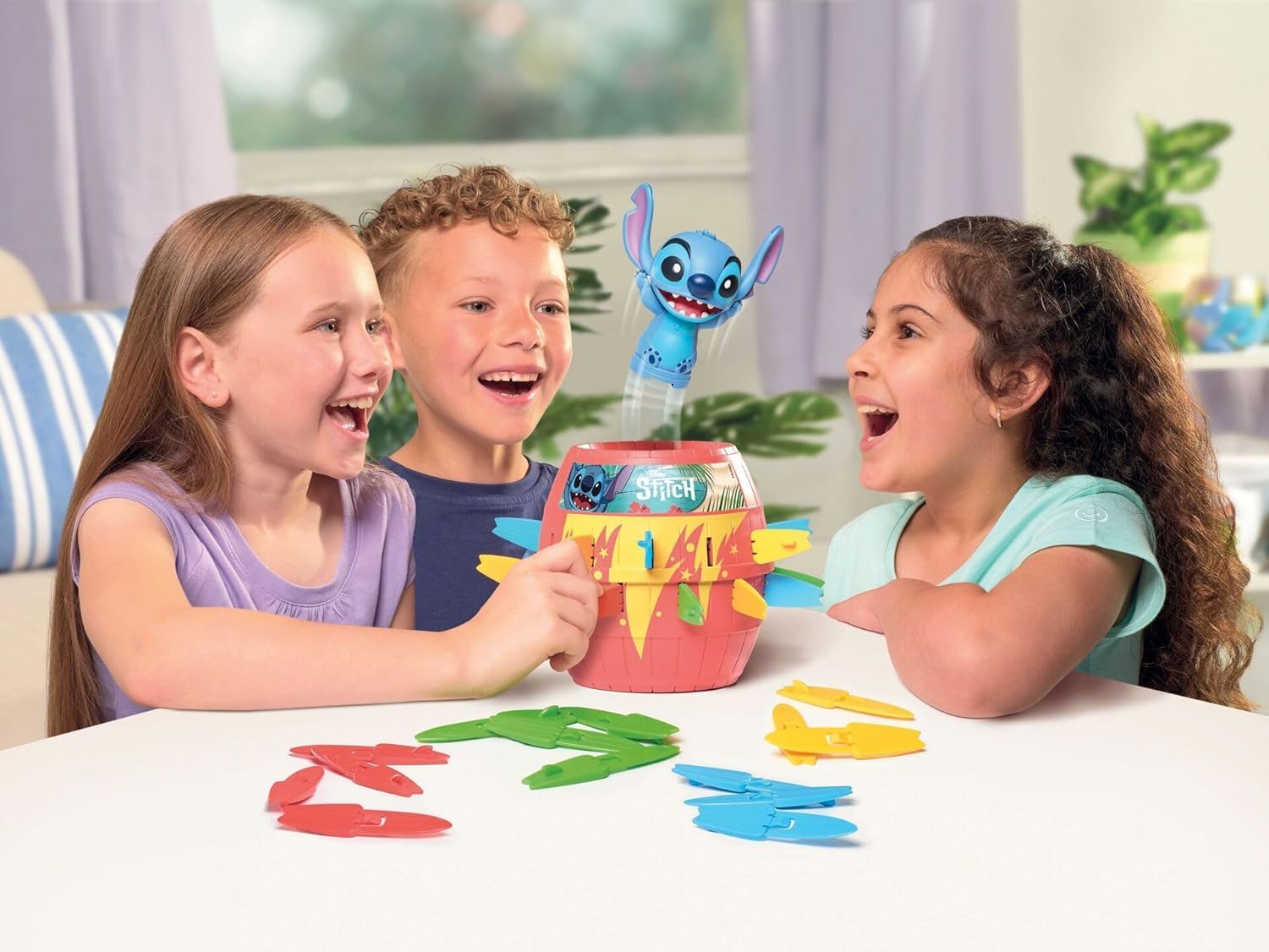 TOMY Disney Pop Up Stitch Action Board Game | Ages 4+ | Up to 4 Players 3