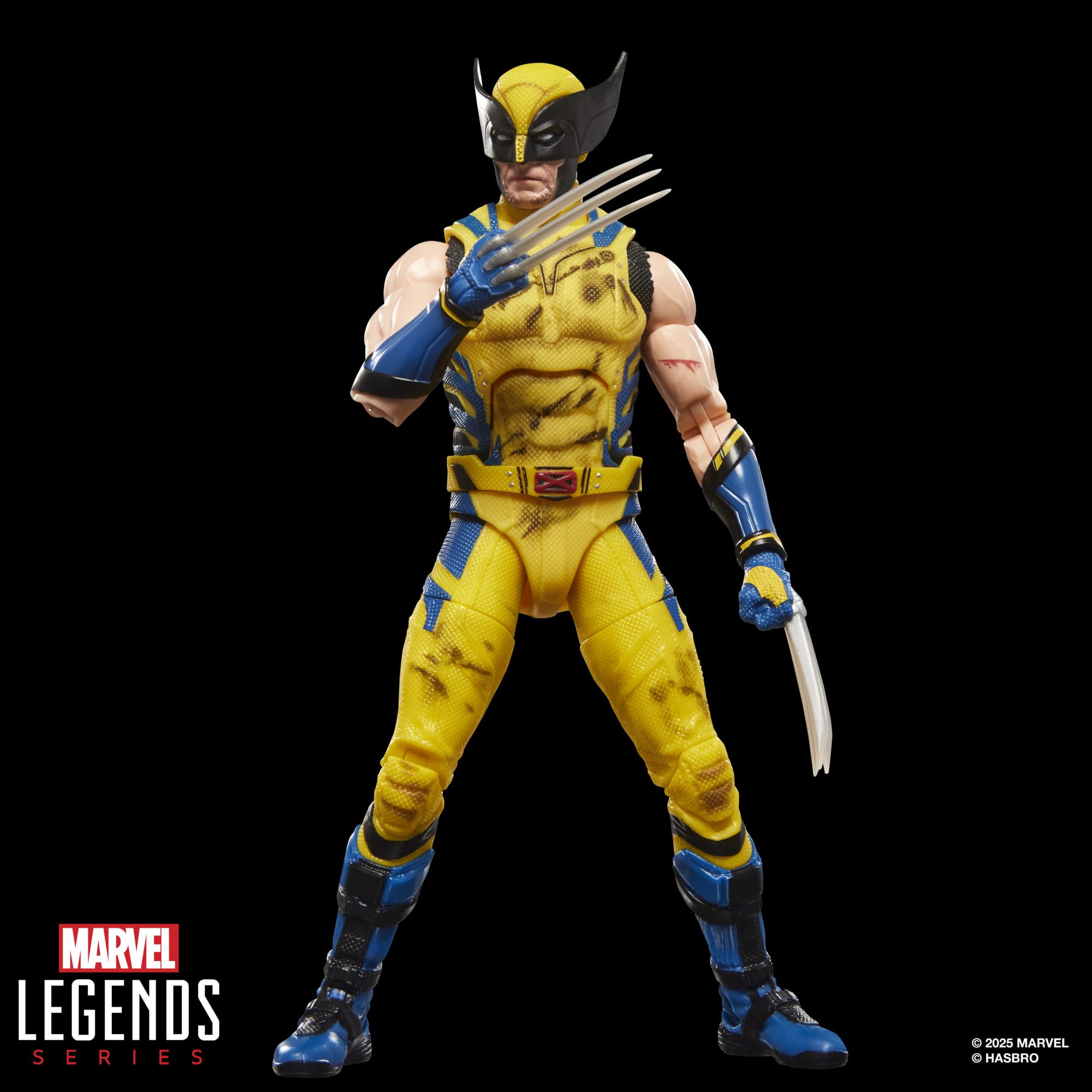 Marvel Legends Series Wolverine Action Figure - 6-Inch Scale, Movie-Inspired Design | Hasbro 7