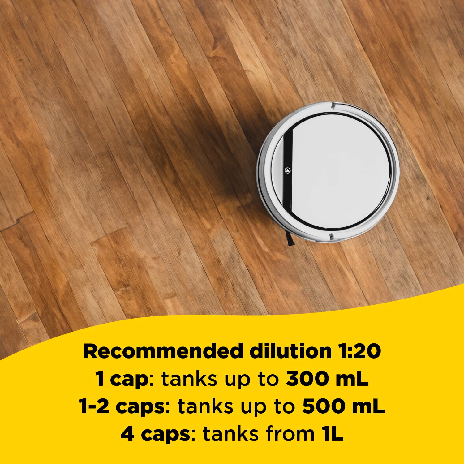 FILA Surface Care Solutions ROBOSHINE Robot Vacuum Cleaner Detergent | 1L | Spring Scent | Non-Foaming 5
