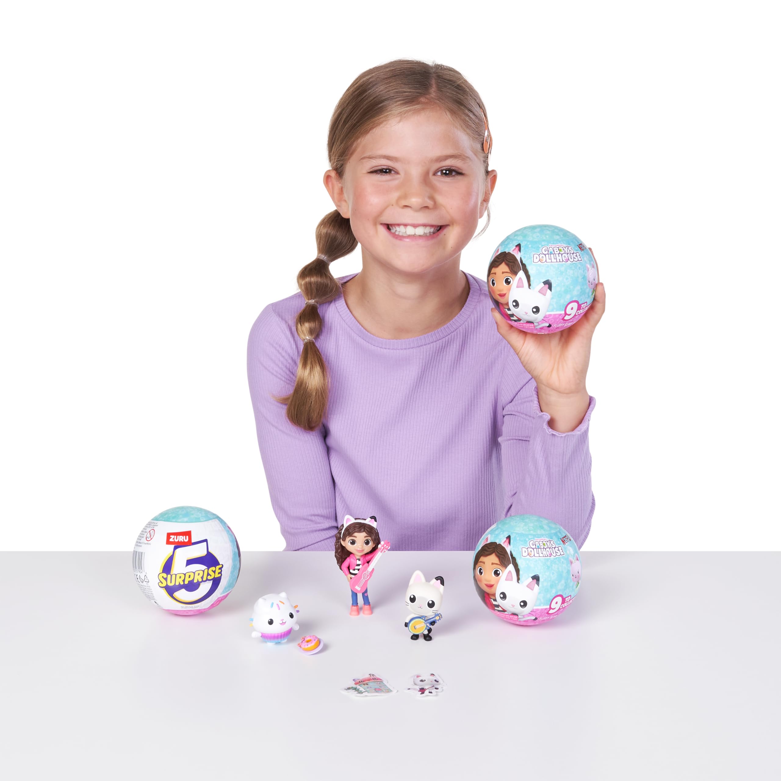 5 SURPRISE Gabby's Dollhouse by ZURU - Collectible Mini Figures & Playsets for Kids 2