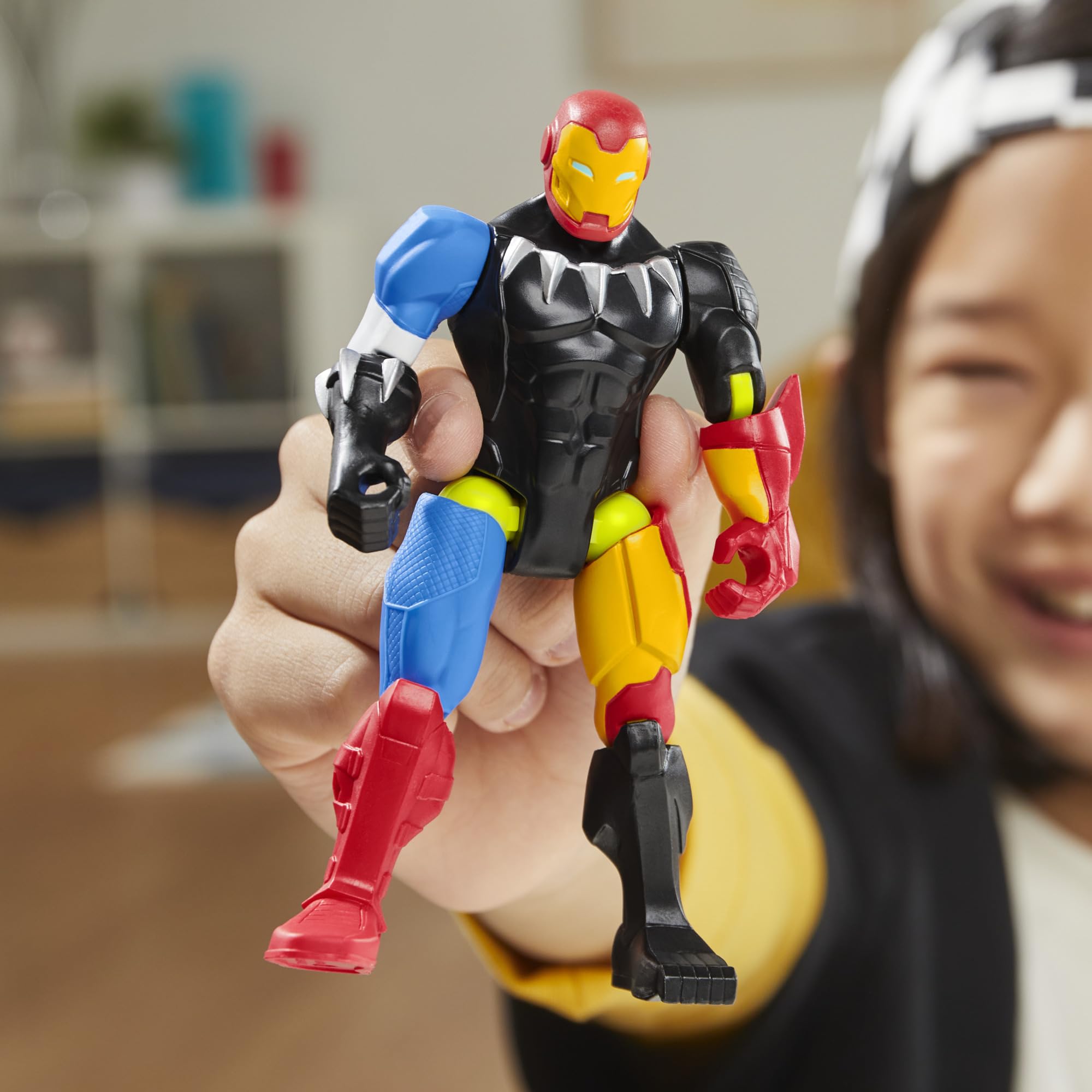 Marvel MixMashers Iron Man Action Figure - Mix & Match Play | 5-Inch Size | Ages 4+ 9