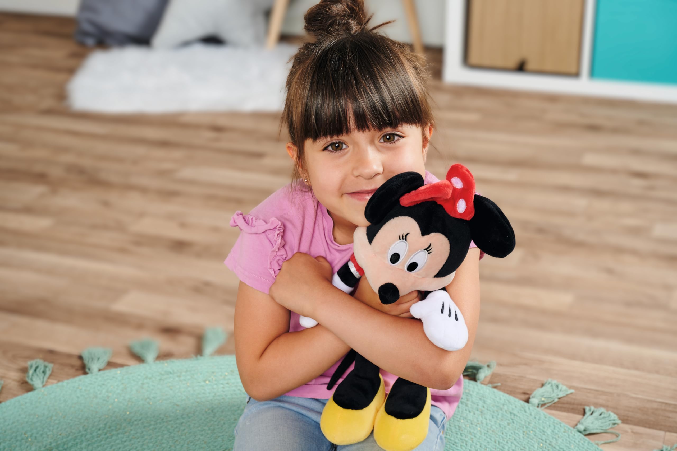 Simba Minnie Mouse Red Dress Plush Toy 3
