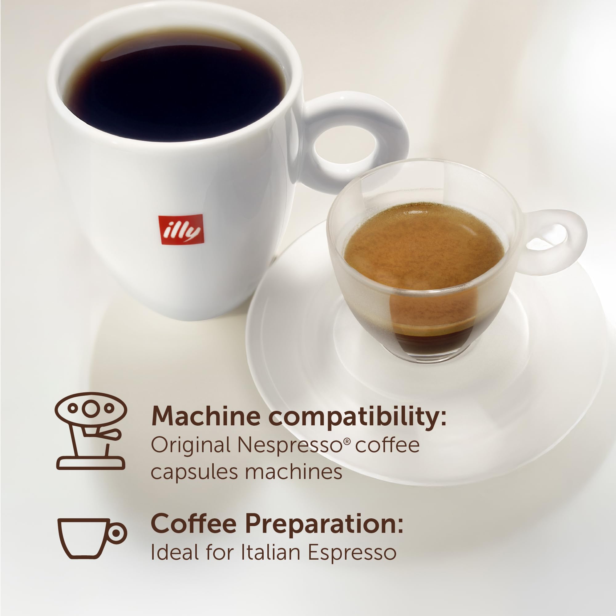 illy Classico Coffee Pods - 50 Count | Nespresso Original Compatible | Smooth & Balanced 2