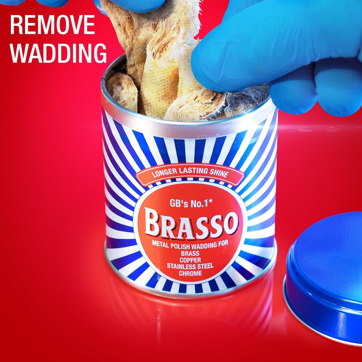 Brasso - Metal Polish Wadding 75g 6
