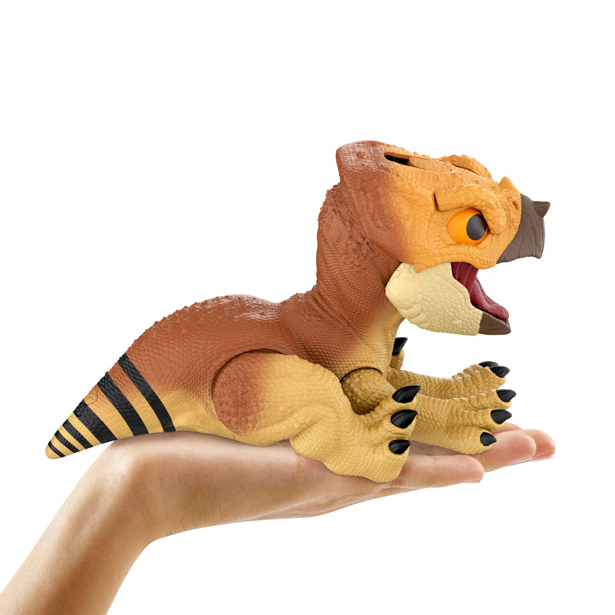 Jurassic World Rebirth Primal Protector Aquilops 'Dolores' Interactive Dinosaur Toy | Ages 4+ 5