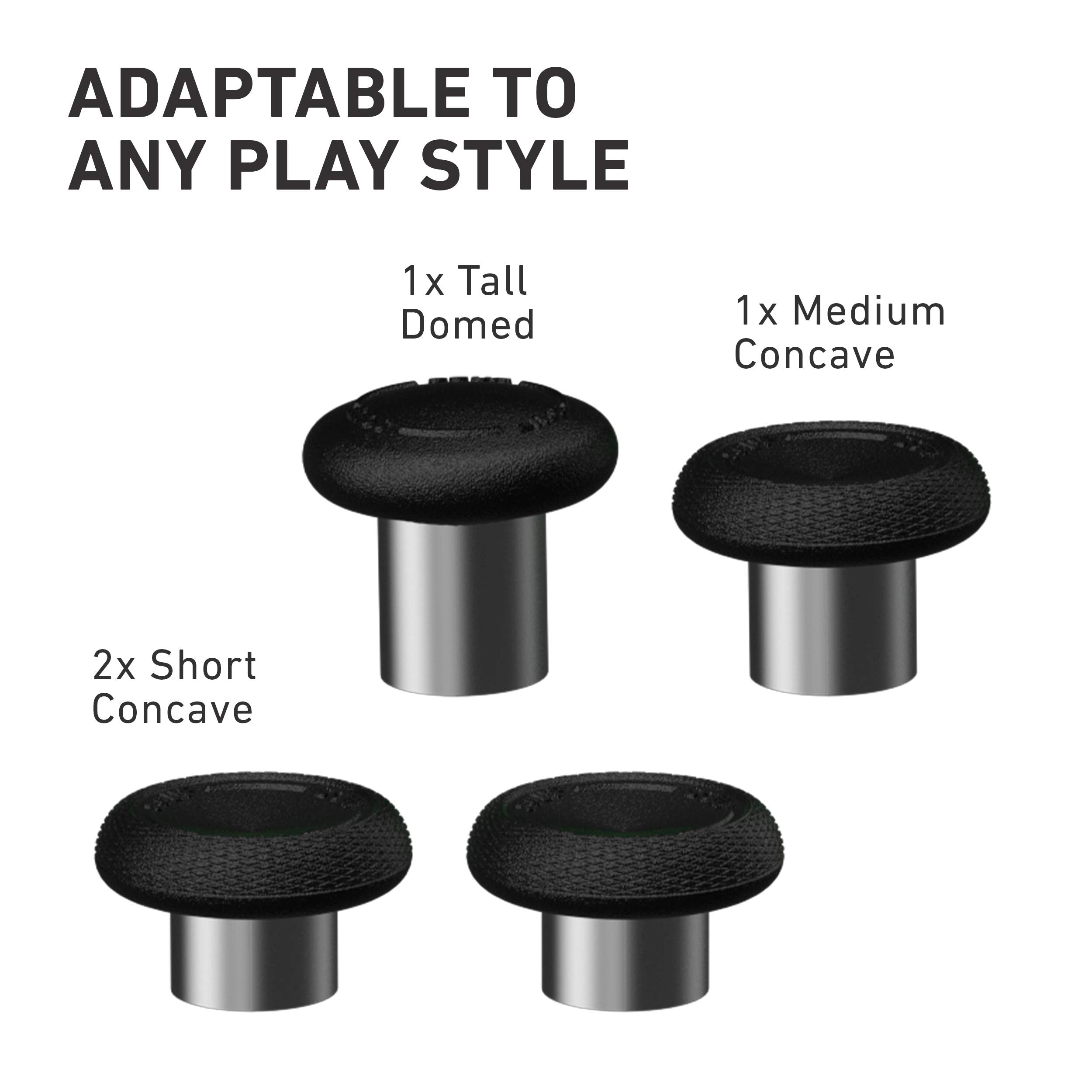 SCUF Elite Series 2 Thumbsticks for Xbox Elite Series 2 Controller - 4-Pack Black 2