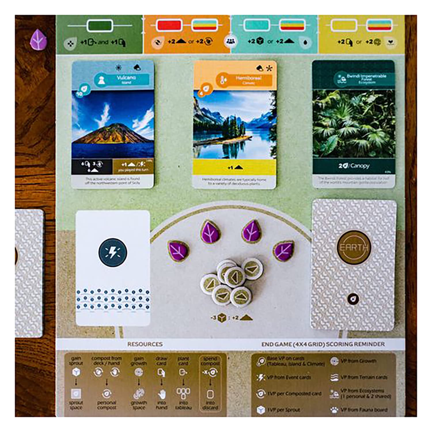 Inside Up Games Earth Board Game | Ages 14+ | 1-5 Players | 45-90 Minutes 14