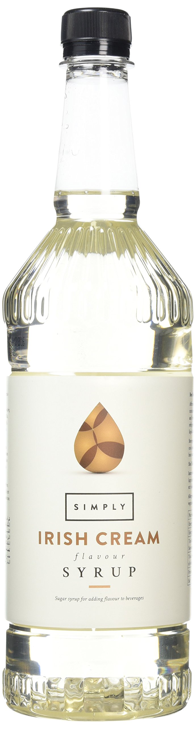 Simply Irish Cream Syrup - Vegan, Nut Free, Alcohol-Free Flavoured Syrup for Coffee, Hot Chocolate & Baking 1