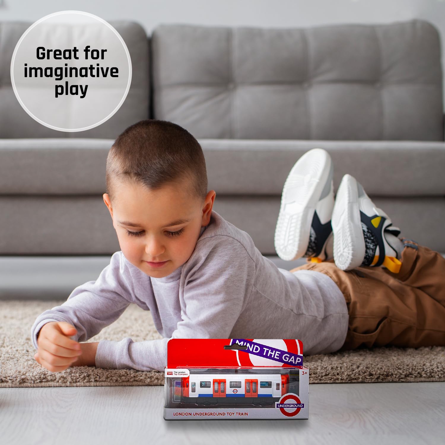 London Underground Train Toy Model - Realistic Plastic Collectible for Kids & Collectors 4