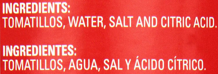 La Costena Tomatillos 794g - Whole Cooked Tomatillos in Water with Citric Acid
