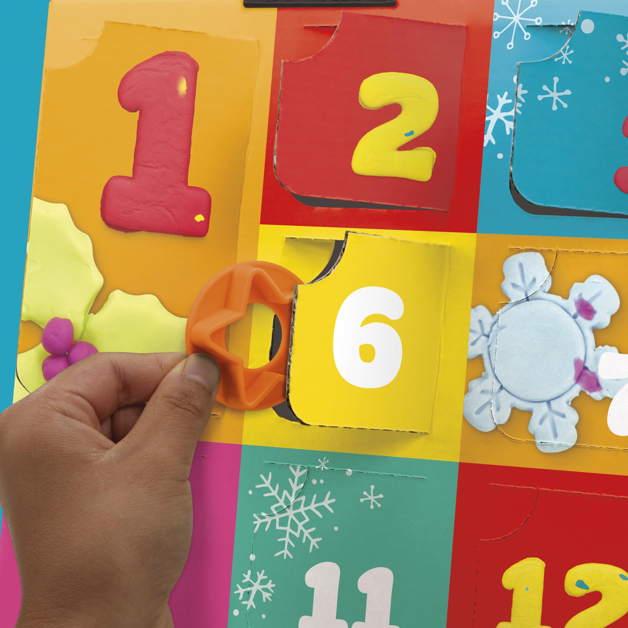 Play-Doh Holiday Advent Calendar - 24 Days of Creative Play for Kids 3+ 2