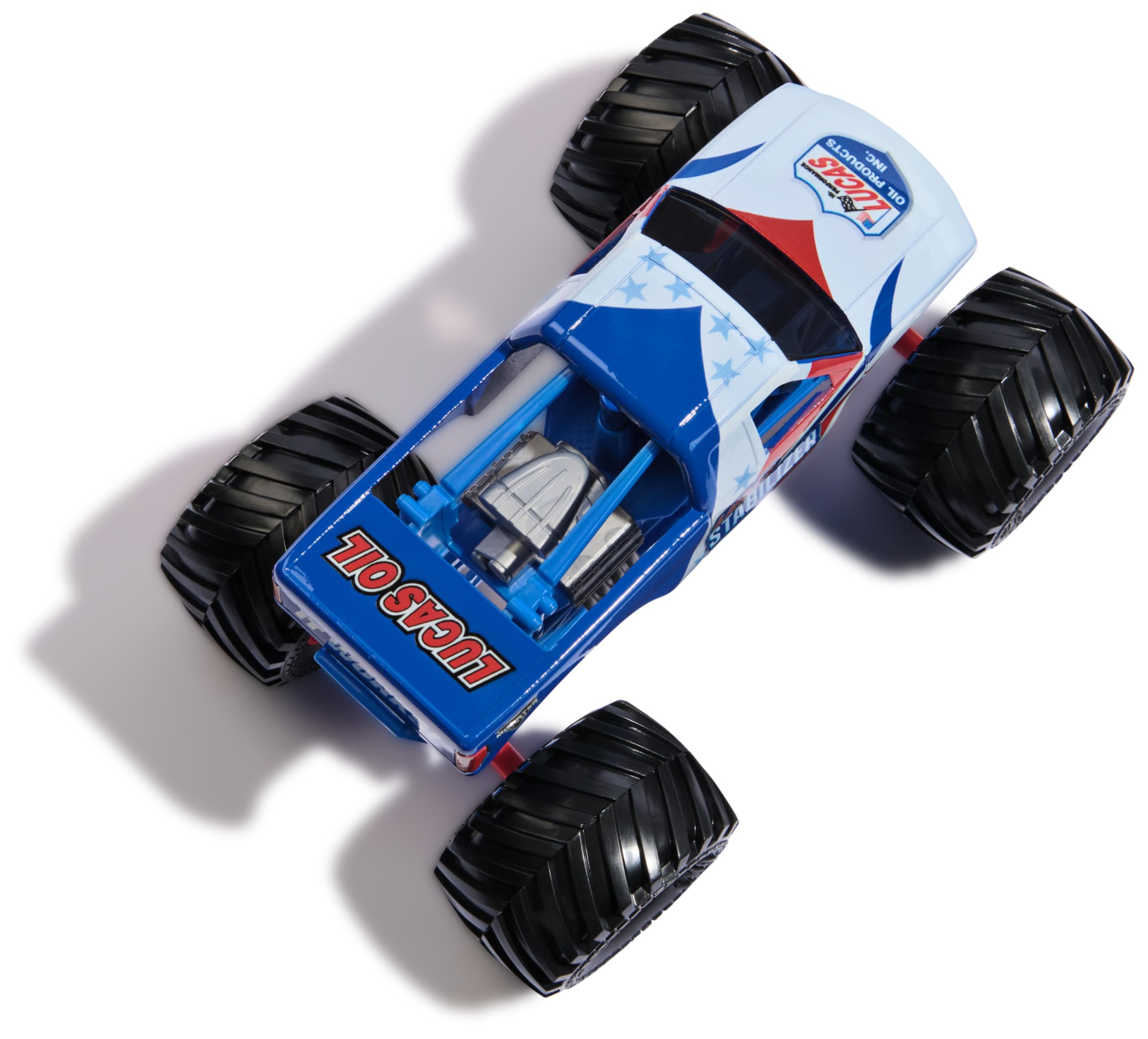 Monster Jam Lucas Stabilizer Monster Truck - 1:24 Scale Die-Cast Vehicle for Kids 2