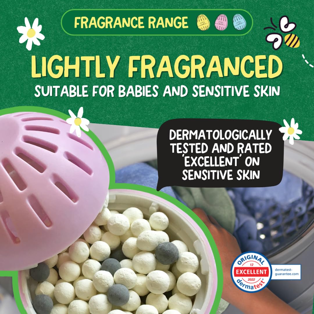 Ecoegg - Laundry Egg Refill Pellets Detergent & Fabric Softener Replacement