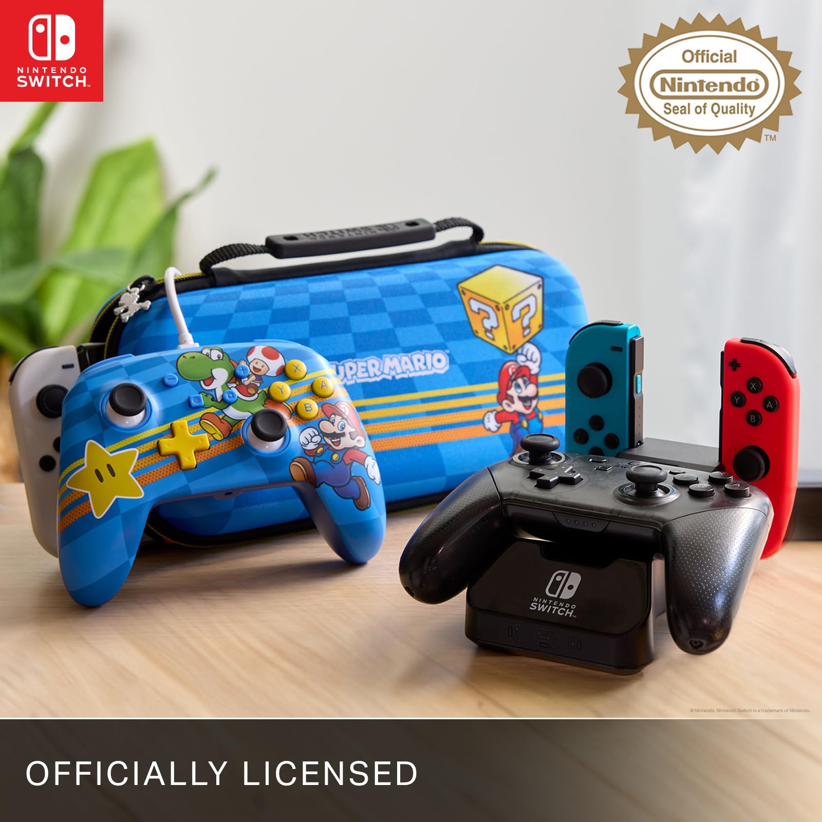 PowerA Wireless Controller for Nintendo Switch - Hungry Yoshi, Officially Licensed for Switch, Switch OLED, and Switch Lite 16
