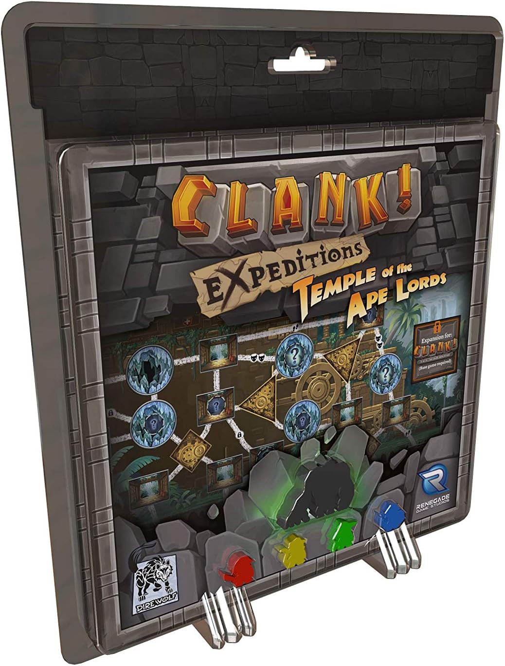 Dire Wolf Digital Clank Expeditions: Temple of The Ape Lords Board Game Expansion 3