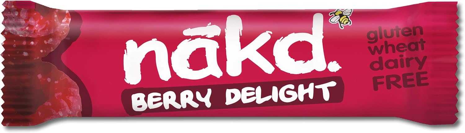 Nakd Berry Delight 35g Fruit & Nut Snack Bar - Case of 48 Raw, Vegan, Gluten-Free Bars 3