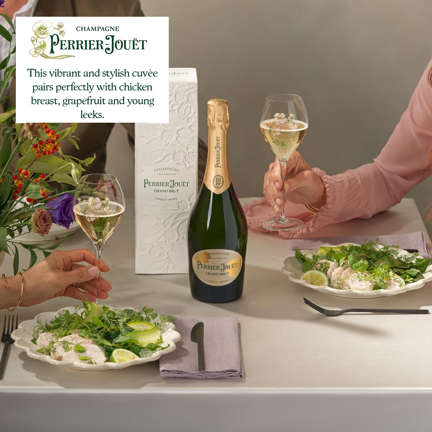 Perrier-Jouët - Grand Brut Non Vintage Champagne (750ml)